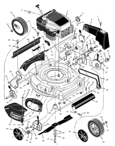 Part Location Diagram of 671927 Murray DISCONTINUED